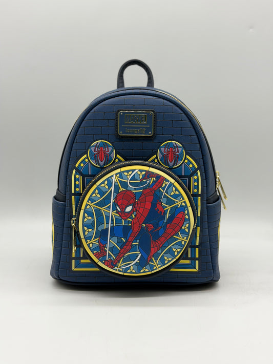 Marvel Spider - Man Stained Glass Portrait Disney Backpack
