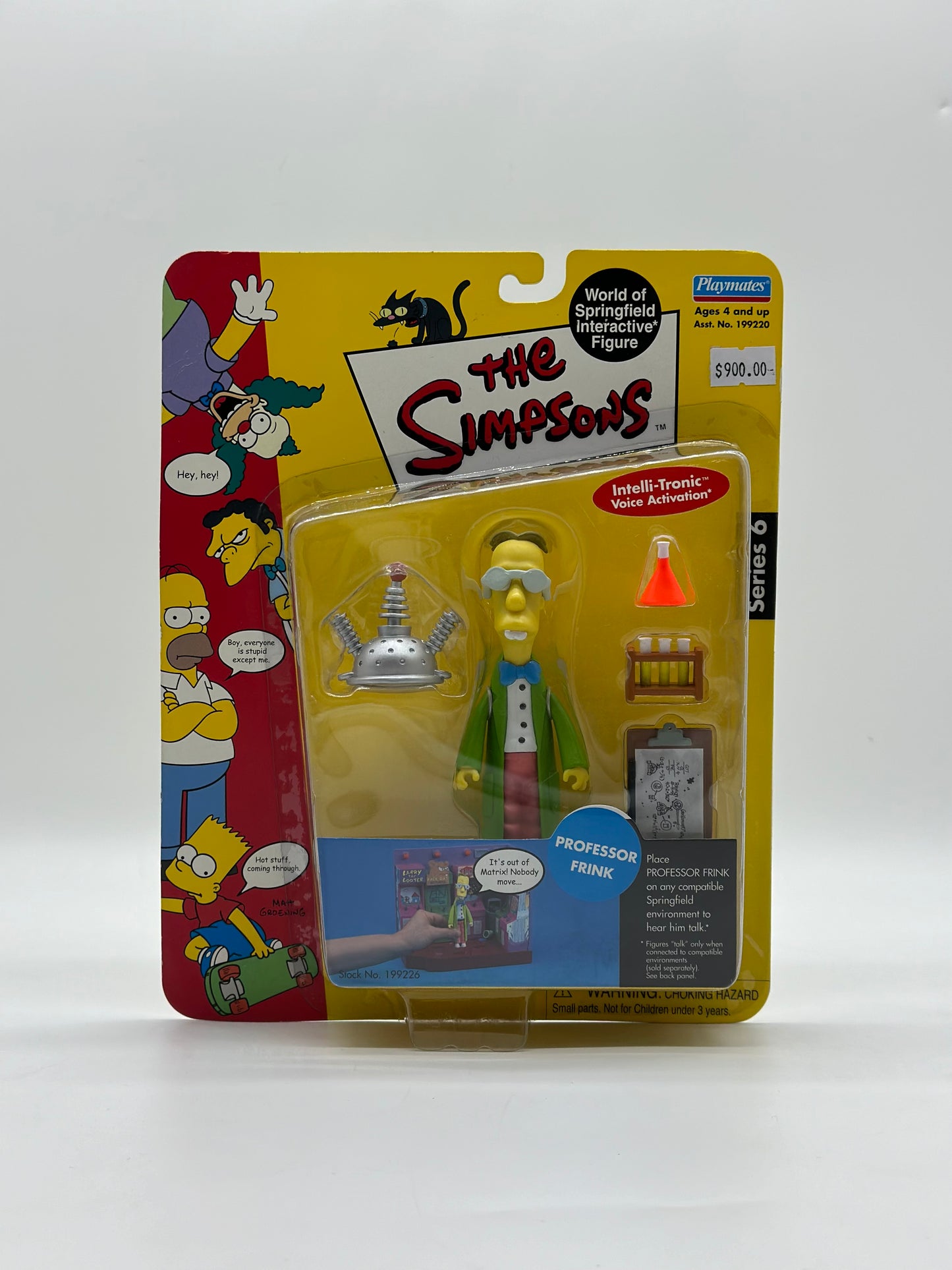 The Simpsons World Of Springfield Interactive Figure Professor Frink