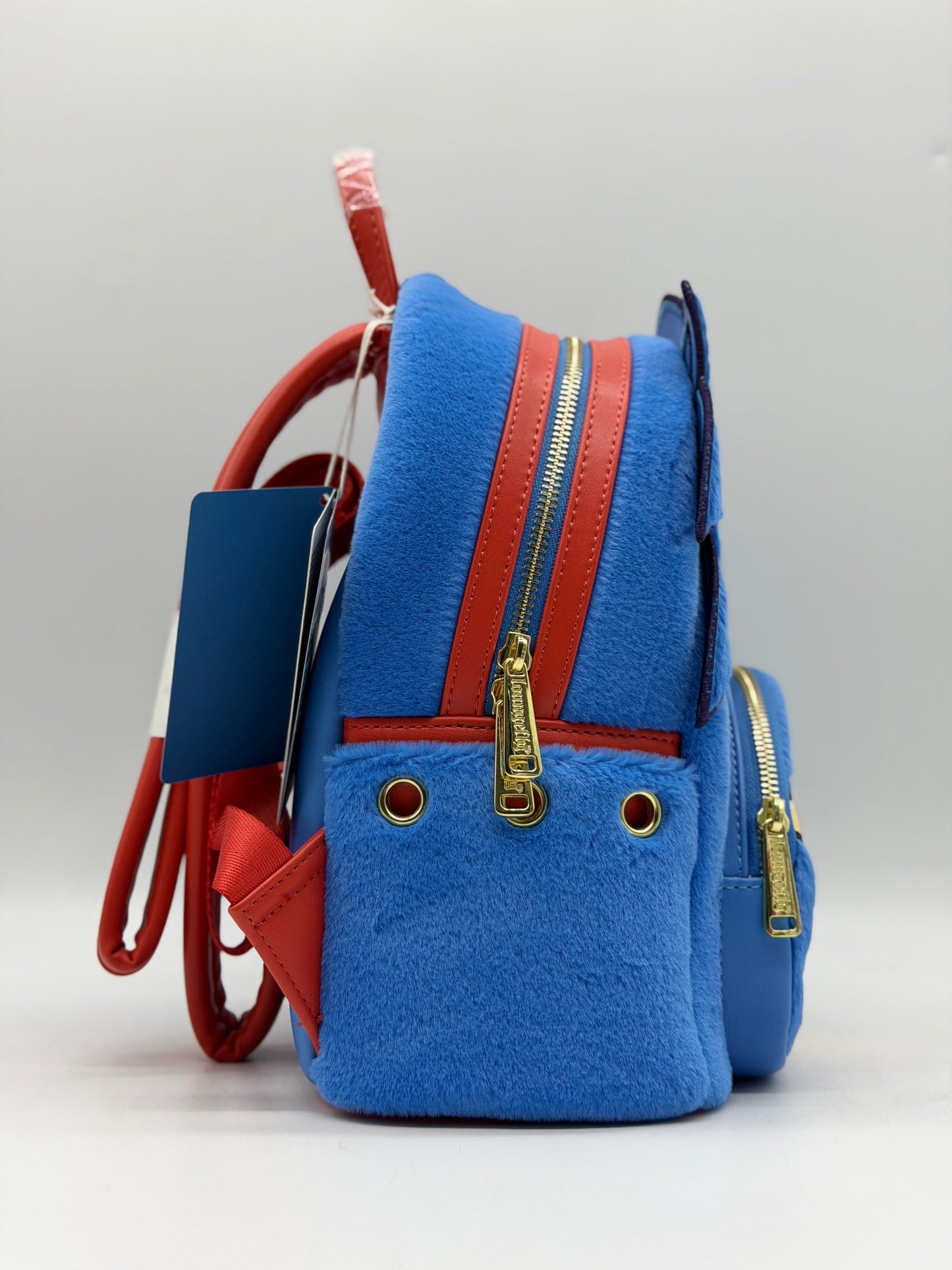 Sonic The Hedgehog Figural Blue Backpack