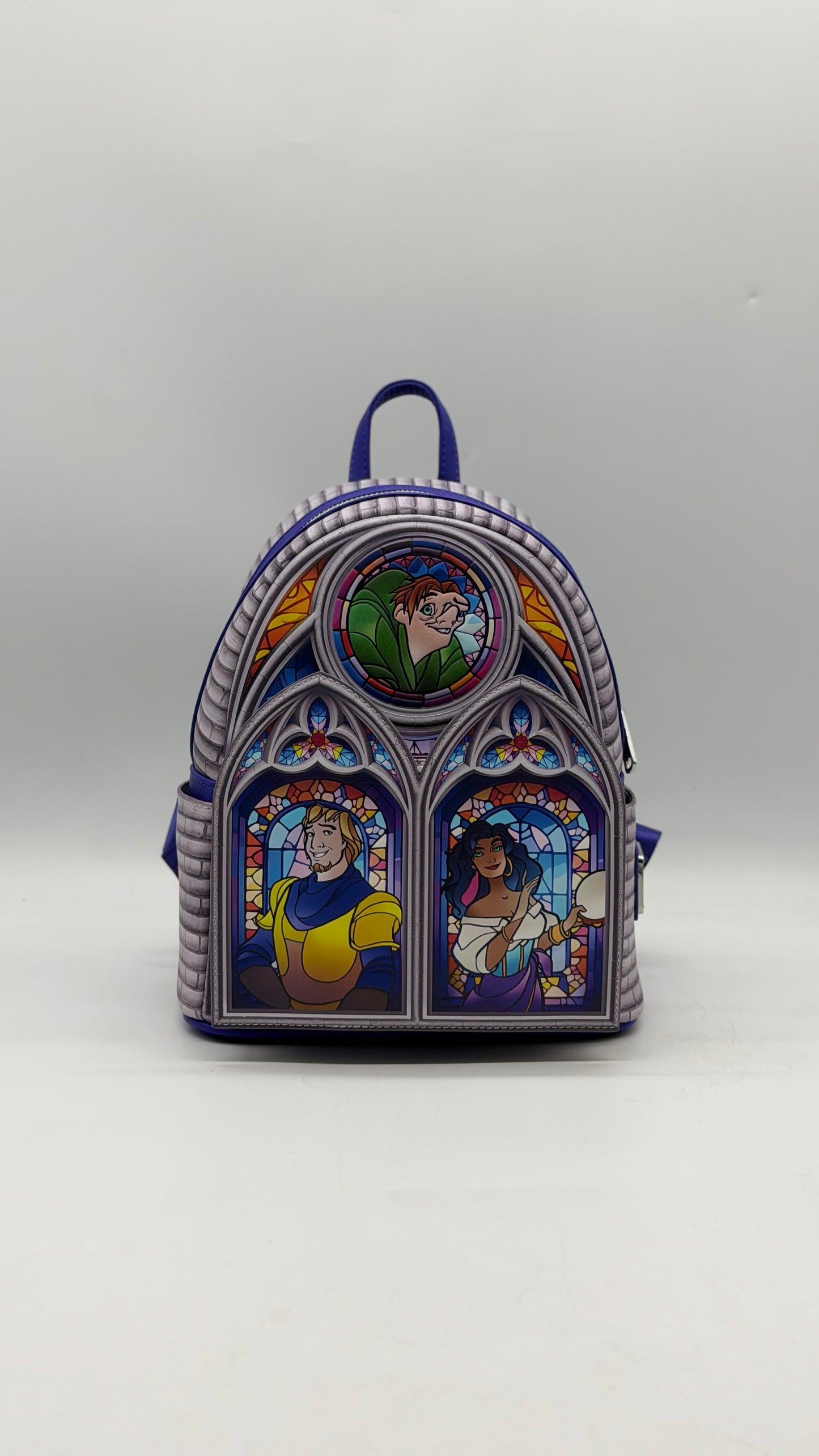 Disney The Hunchback Of Notre Dame Character Stained Glass Windows Backpack