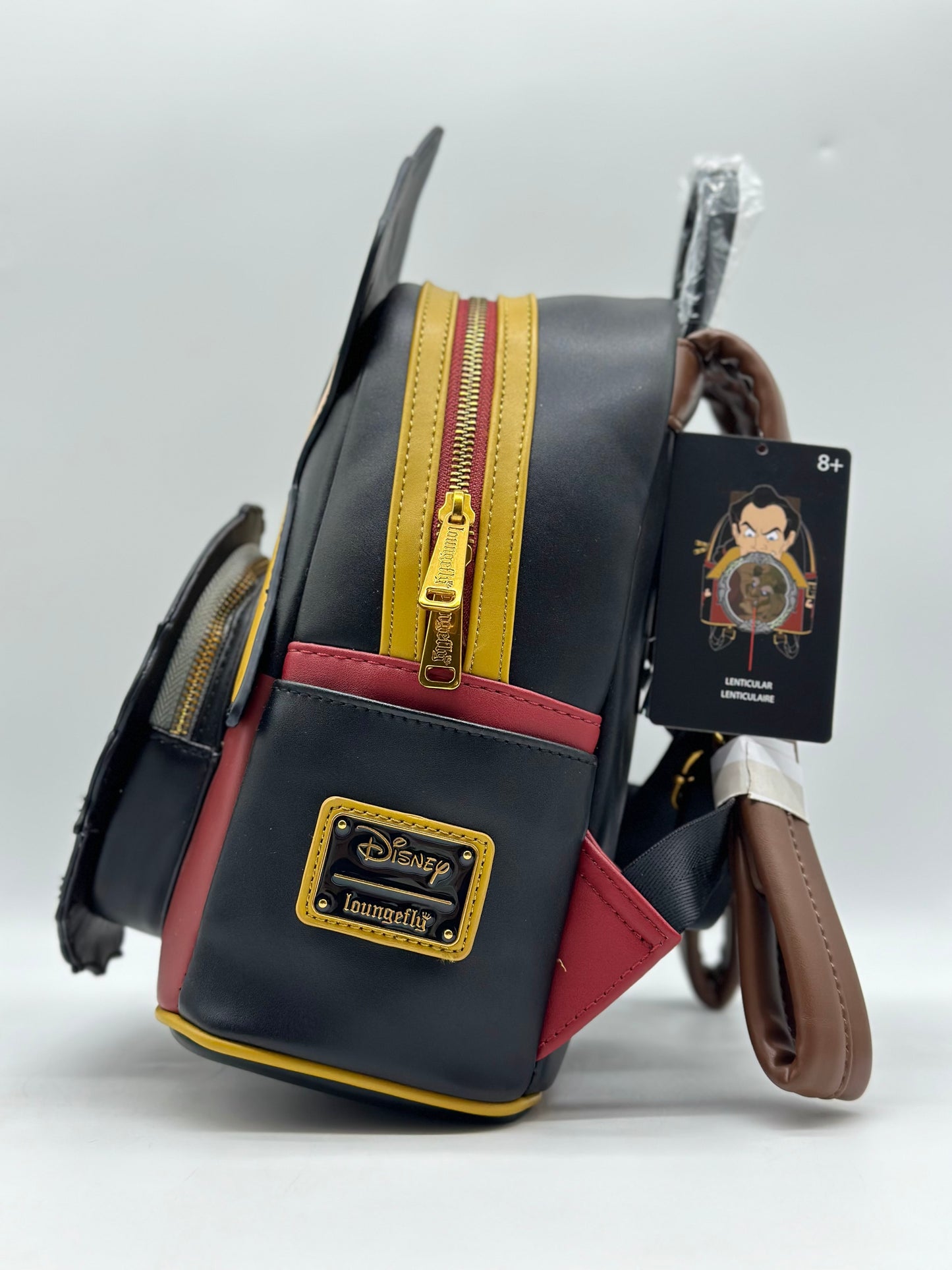 Gaston Disney Villains Scene Backpack Lenticular