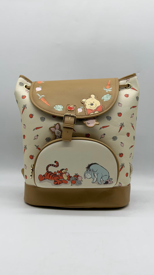 Disney Winnie The Pooh Veggies Allover Print Backpack