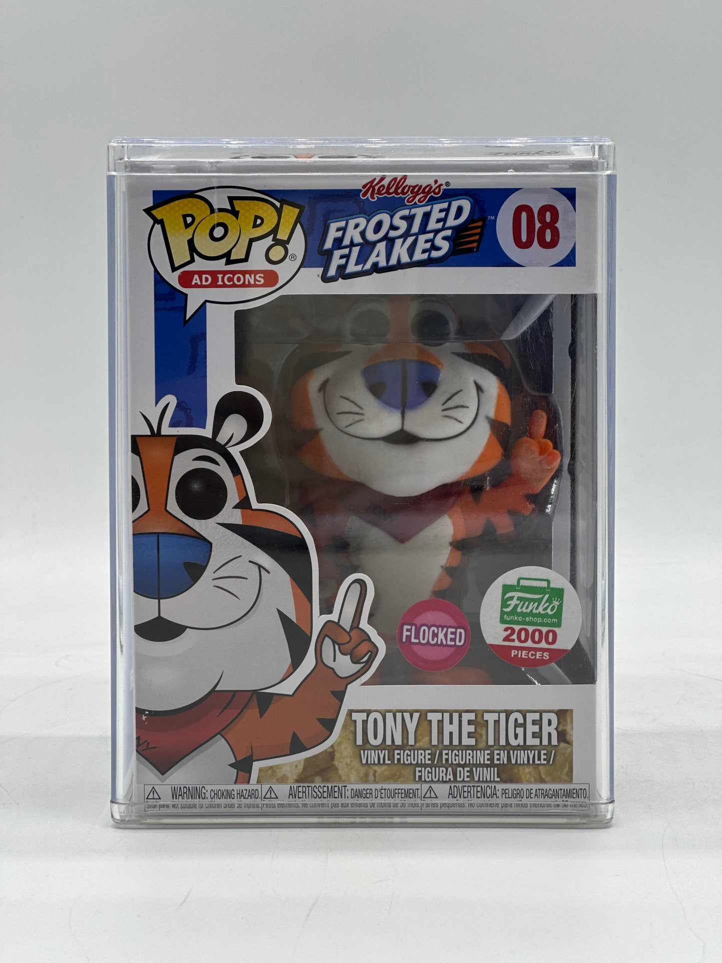 Pop! Ad Icons Kellogg’s Flakes 08 Tony The Tiger Flocked 2000 Pieces Limited Edition