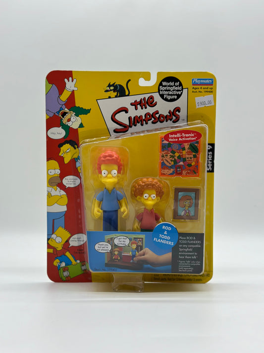 The Simpsons World Of Springfield Interactive Figure Rod & Todd Flanders