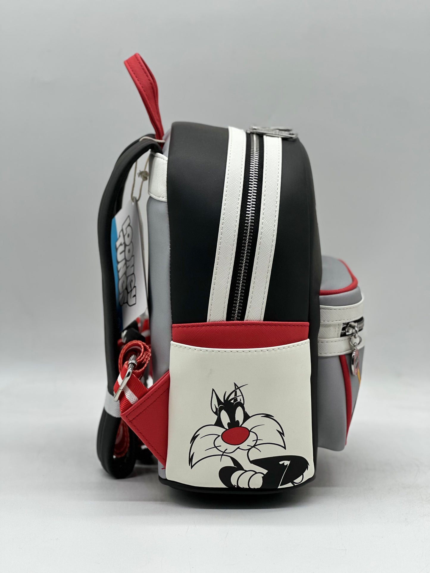 Looney Tunes Characters Color Block Mini Backpack