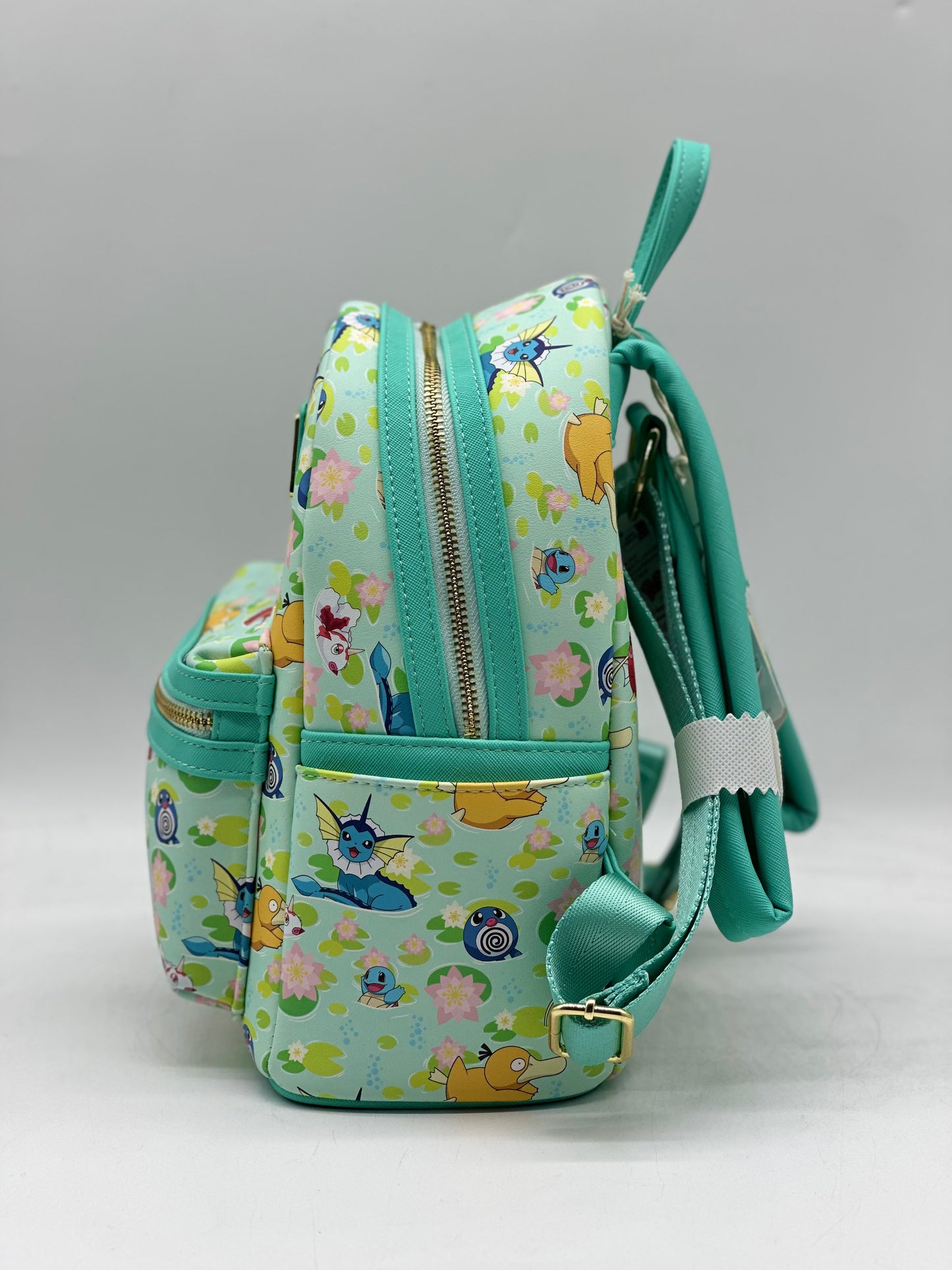 Pokemon Water Type Lily Pad Allover Print Mini Backpack