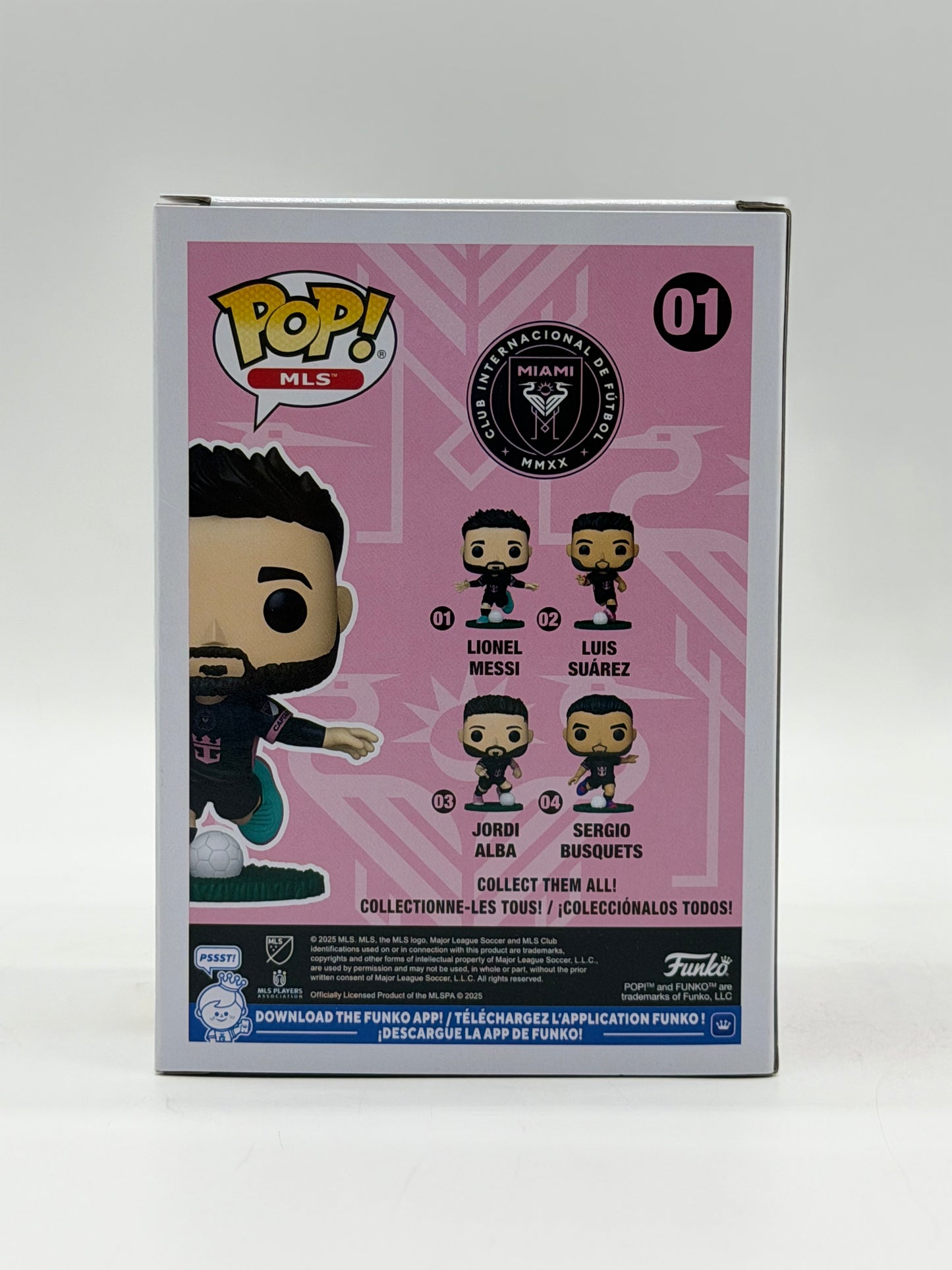 Pop! MLS Club International De Futbol MMXX Miami 01 Lionel Messi 51