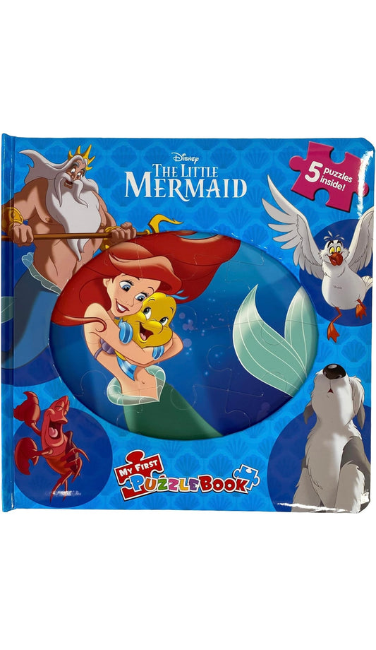 Disney The Little Mermaid 5 Puzzles Inside!