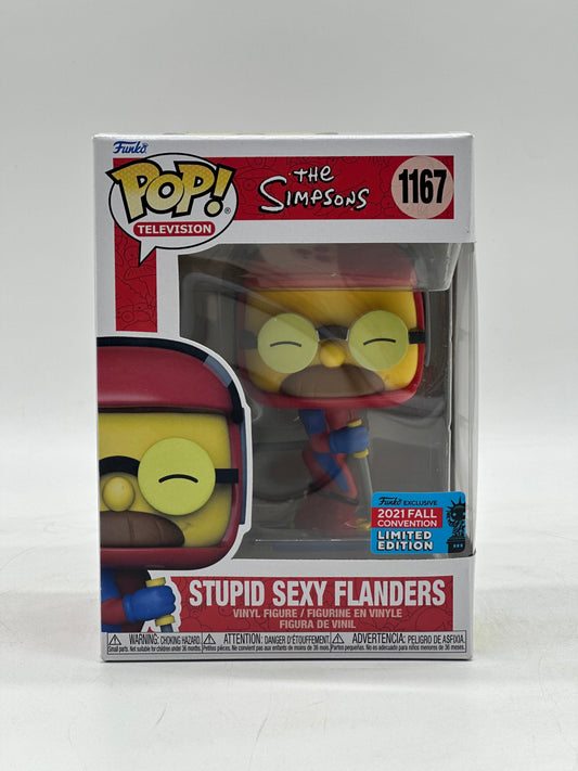 Pop! Television The Simpsons 1167 Stupid Sexy Flanders 2021 Fall Convention Limited Edition Exclusive