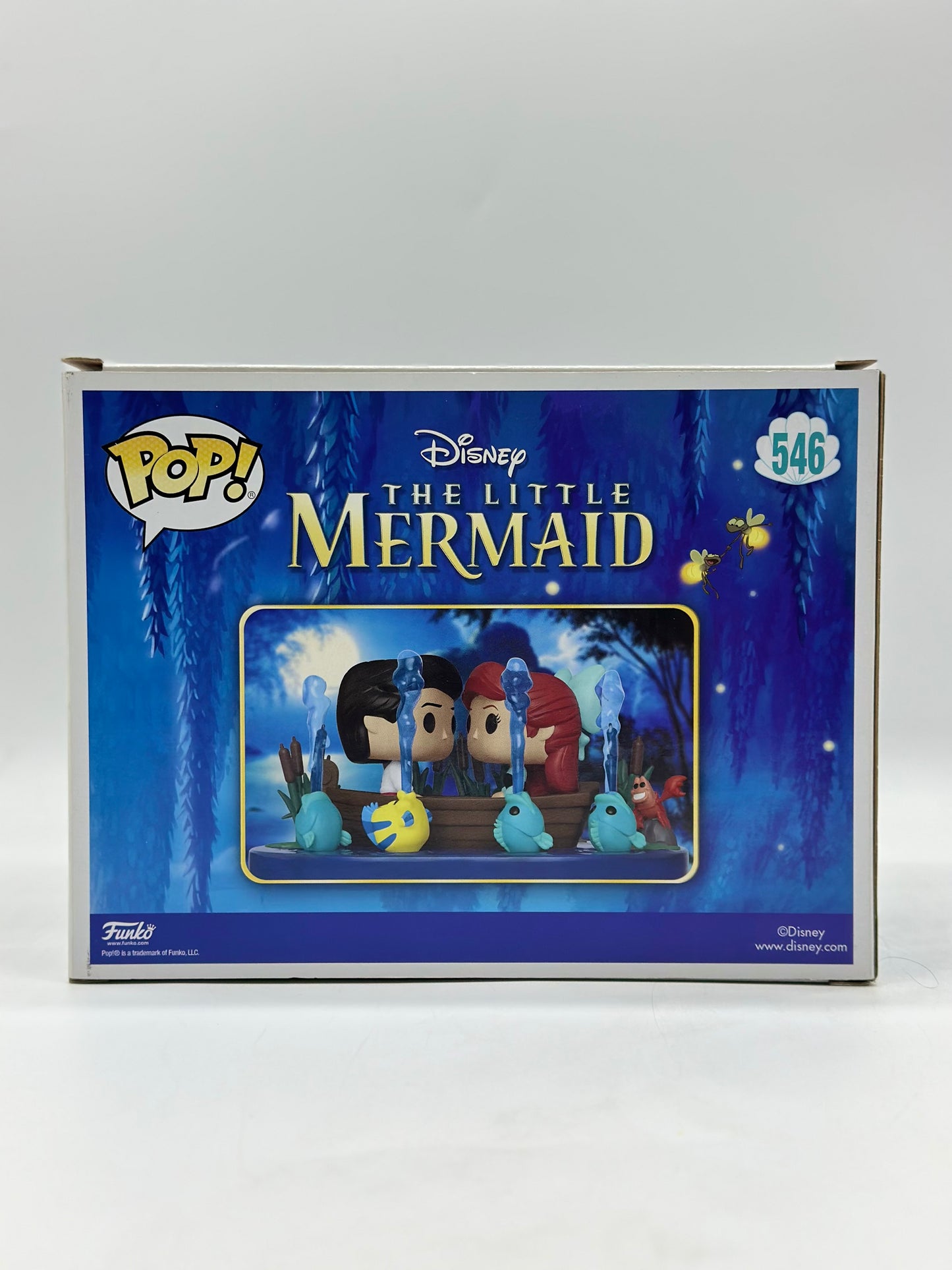 Pop! Movie Moments Disney The Little Mermaid 546 Kiss The Girl 2019 Summer Convention Limited Edition Only At Target Exclusive