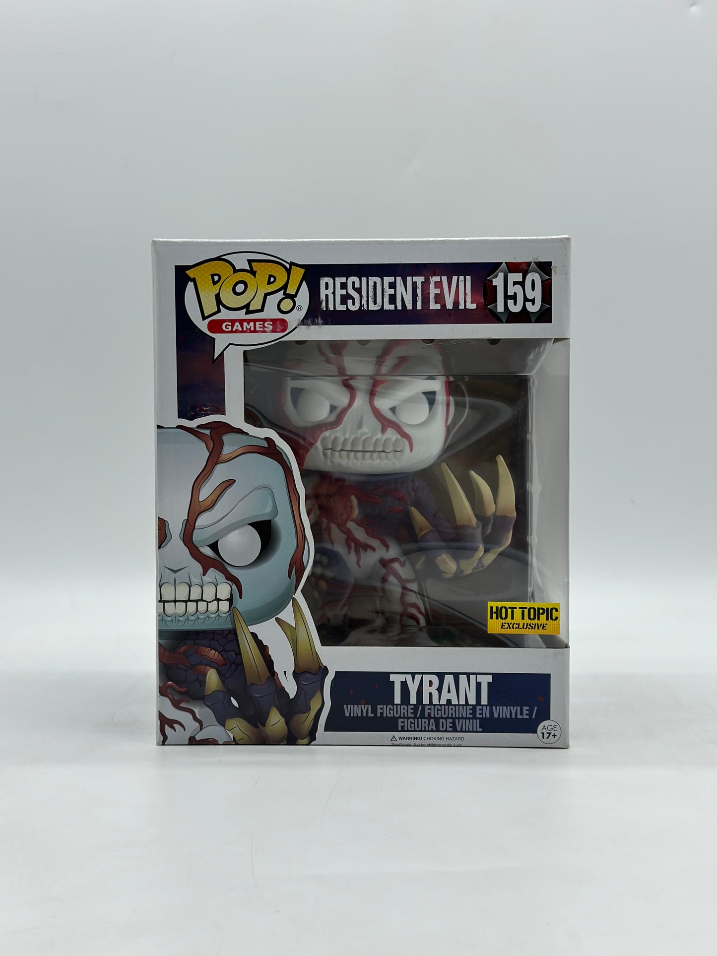 Pop! Games Resident Evil 159 Tyrant HotTopic Exclusive 8’Inch