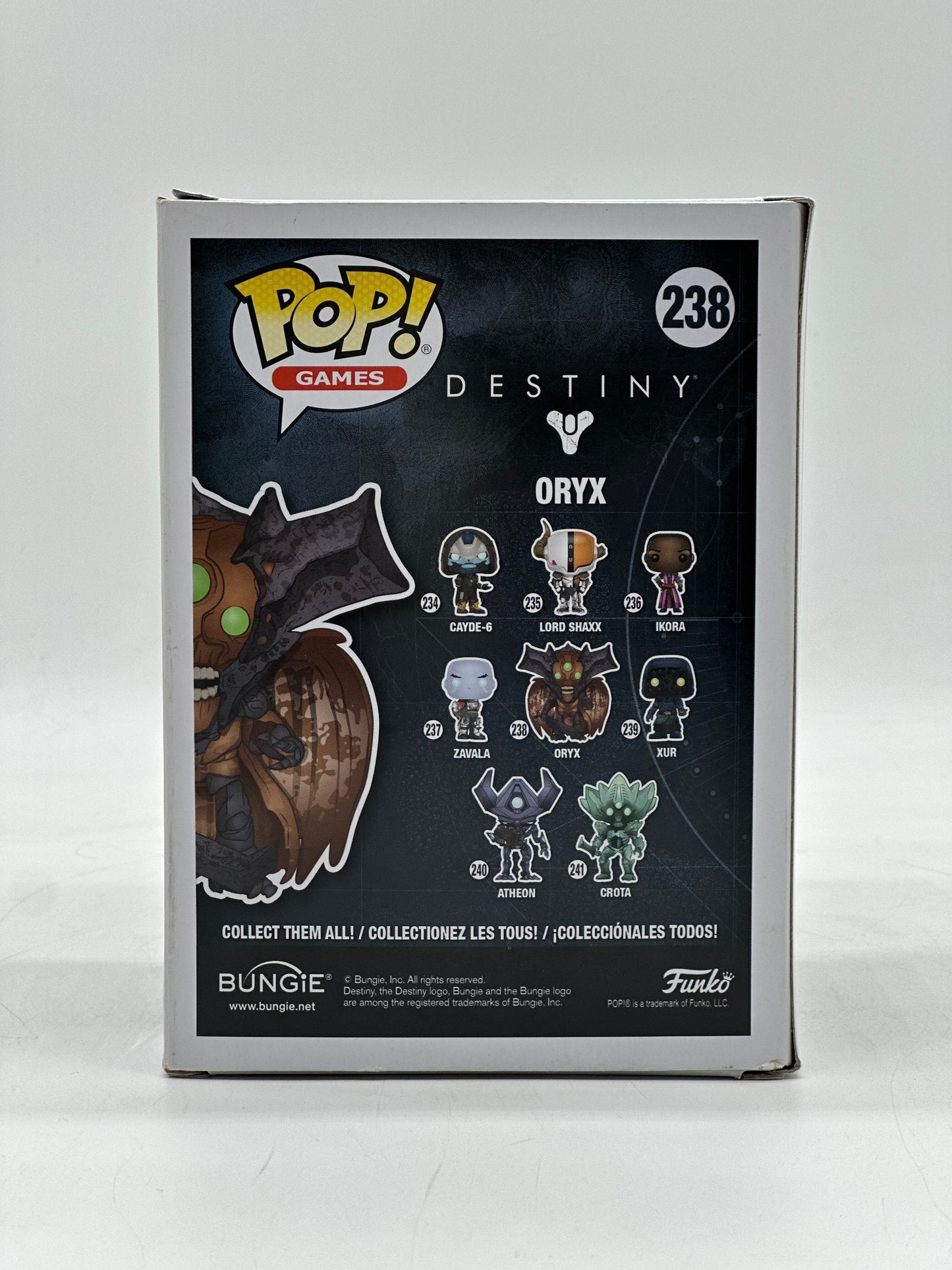 Pop! Games Destiny 238 Oryx