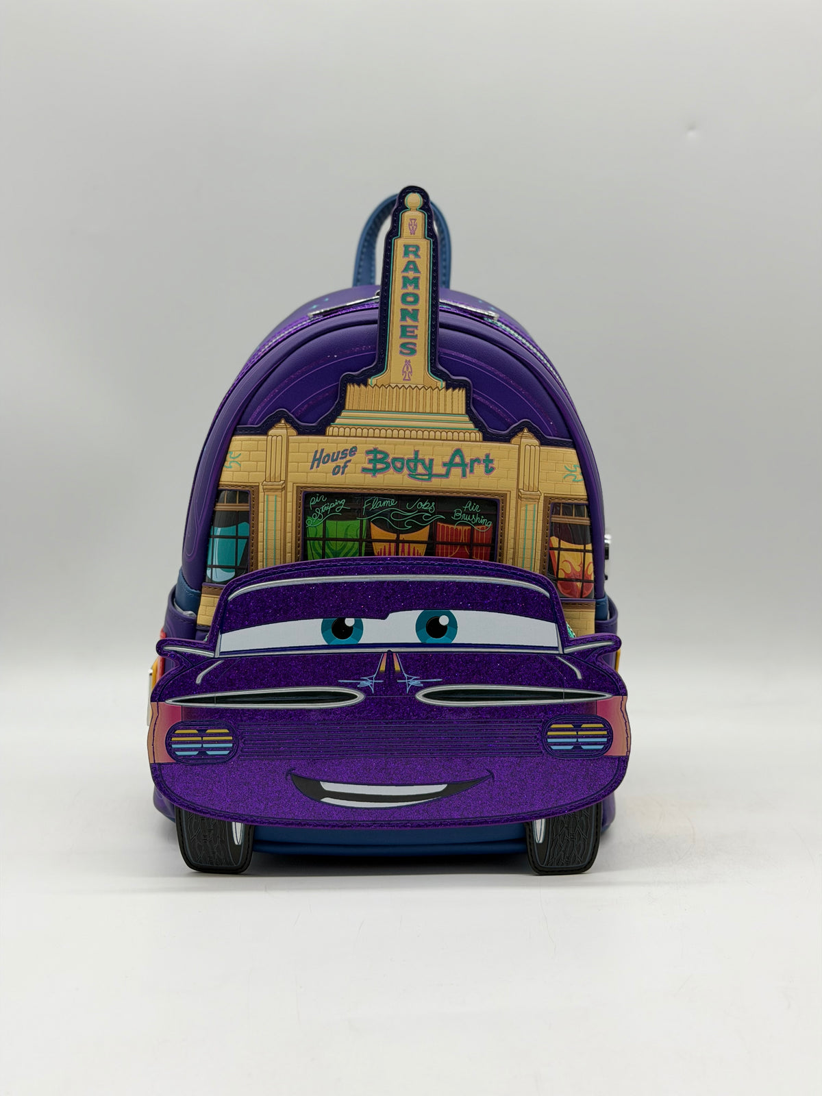 Disney Pixar Cars Ramone Cosplay Glows In The Dark D23 Exclusive Mini Backpack