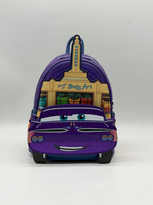Disney Pixar Cars Ramone Cosplay Glows In The Dark D23 Exclusive Mini Backpack