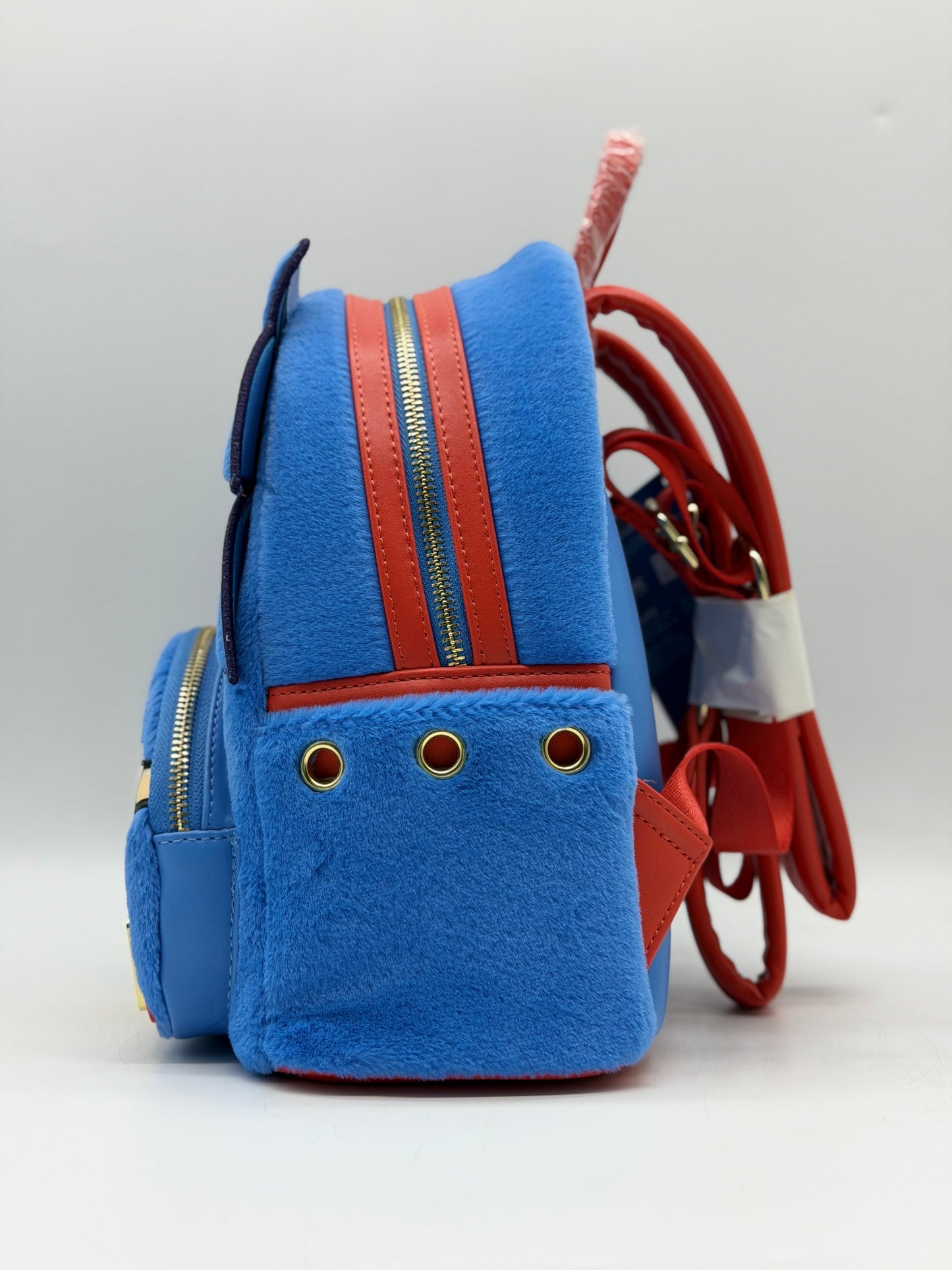 Sonic The Hedgehog Figural Blue Backpack