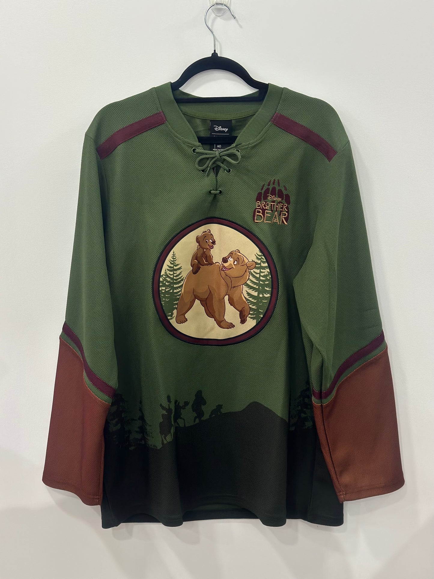 Disney Brother Bear Kenai Hockey Jersey Small