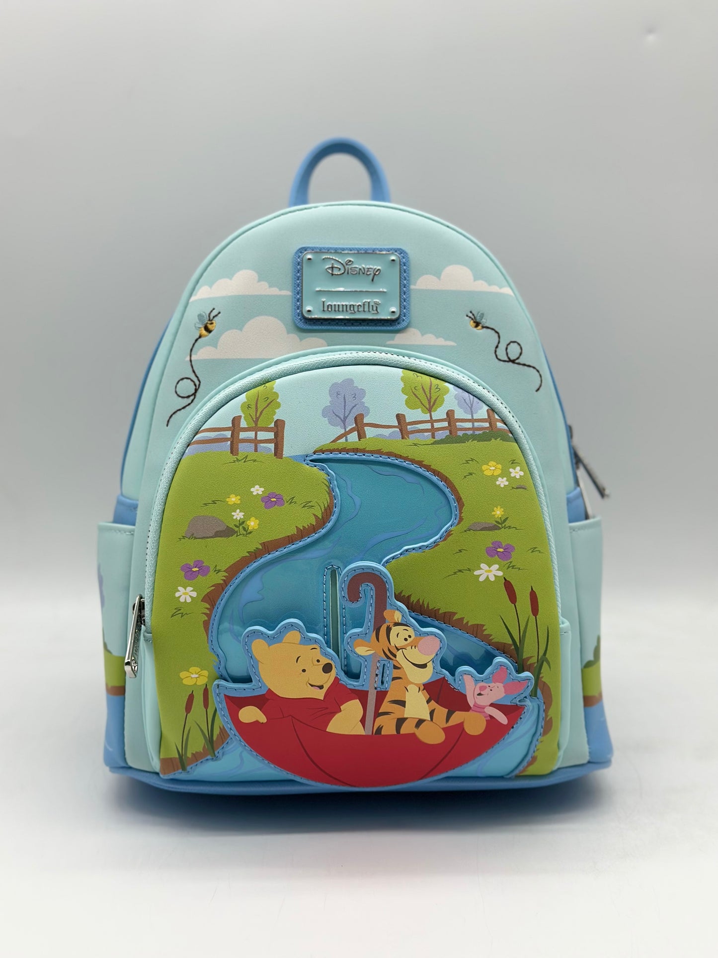 Disney Winnie The Pooh Umbrella Scene Backpack