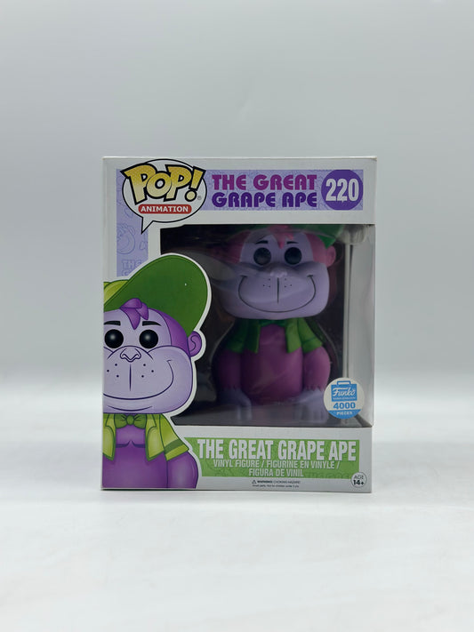 Pop! Animation The Great Grape Ape 220 The Great Grape Ape 4000 Pieces Funko Shop Exclusive 8’Inch