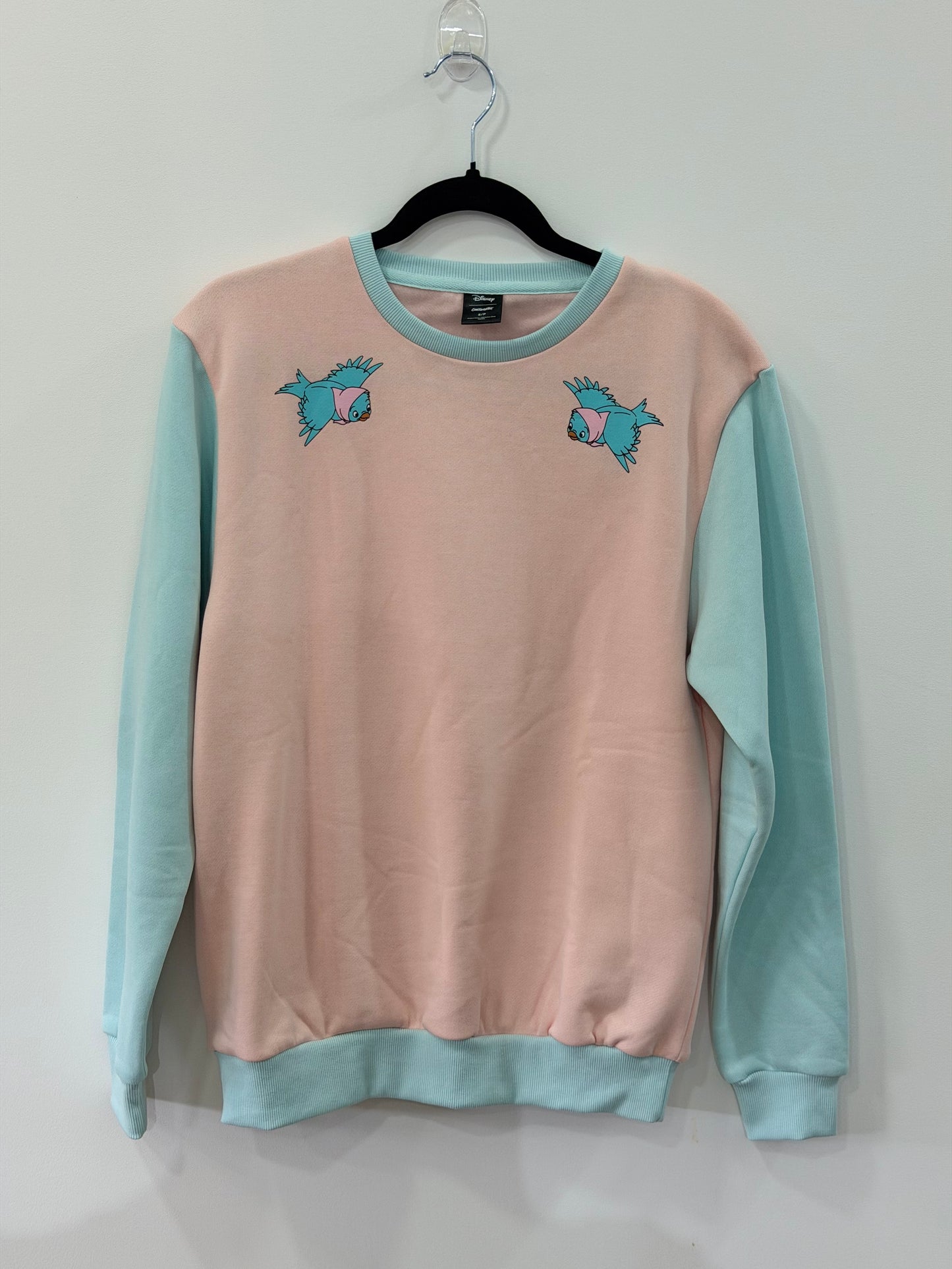 Disney Cinderella Pink Dress Crewneck Medium