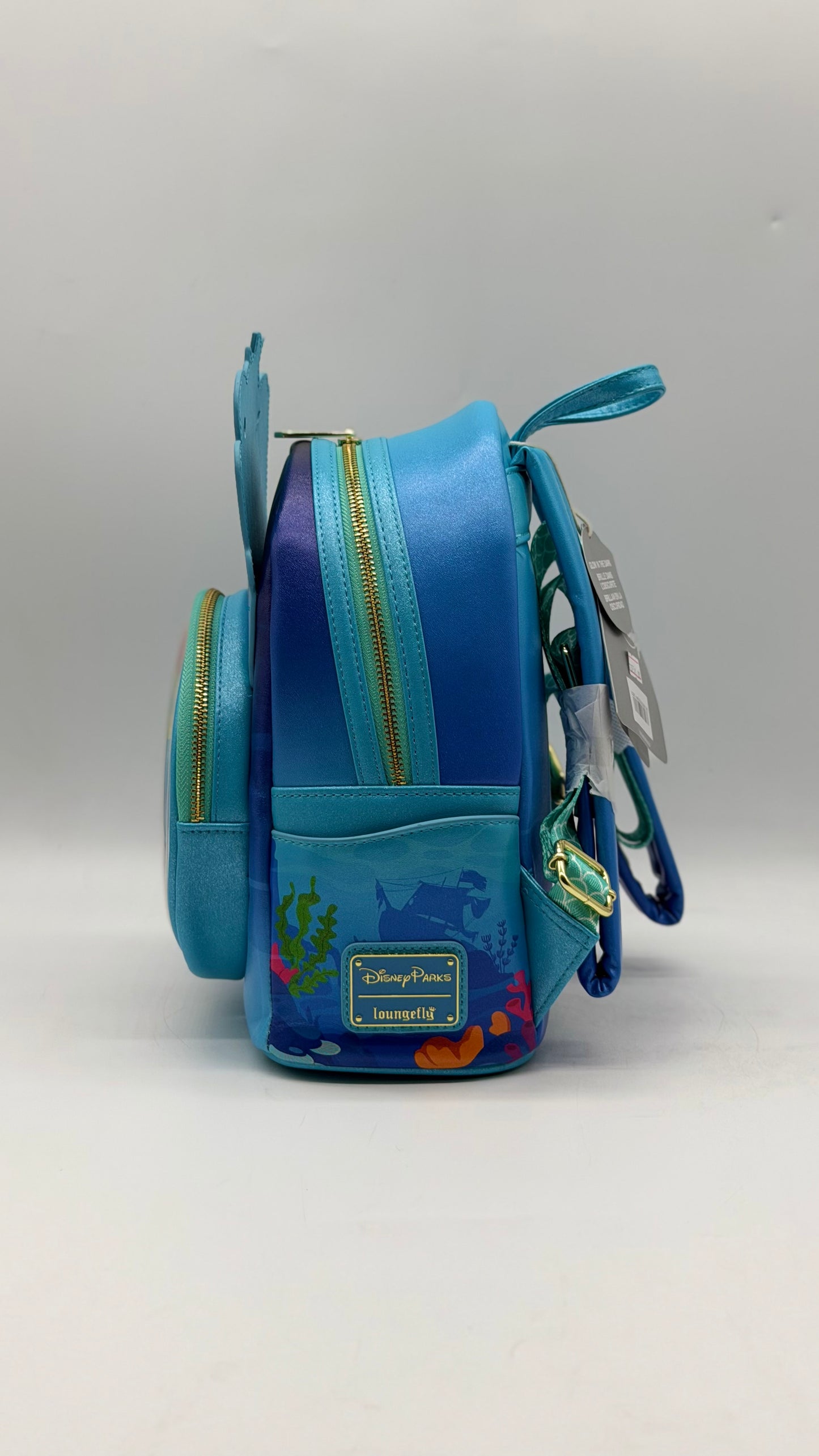 Disney The Little Mermaid 35TH Anniversary Glow In The Dark Backpack