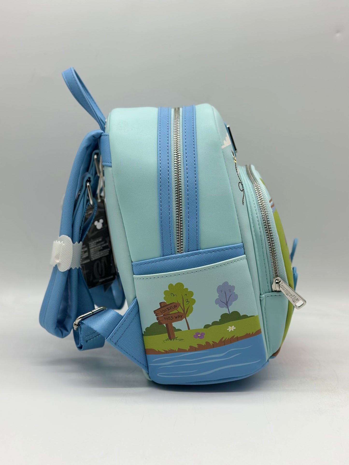 Disney Winnie The Pooh Umbrella Scene Backpack