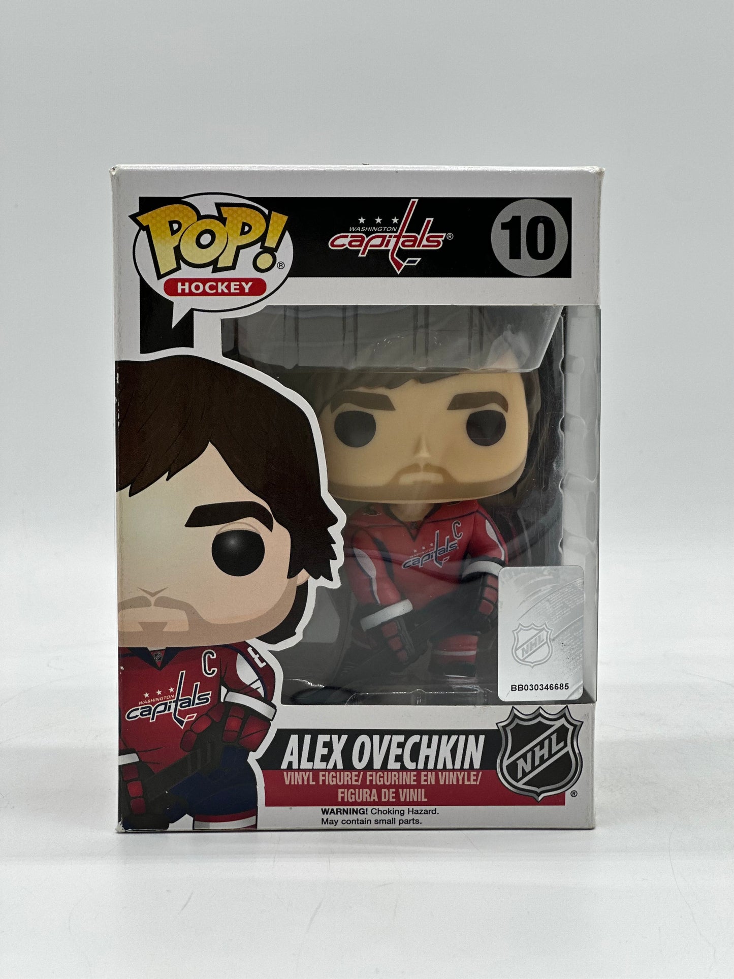 Pop! Hockey Washington Capitals 10 Alex Ovechkin NHL