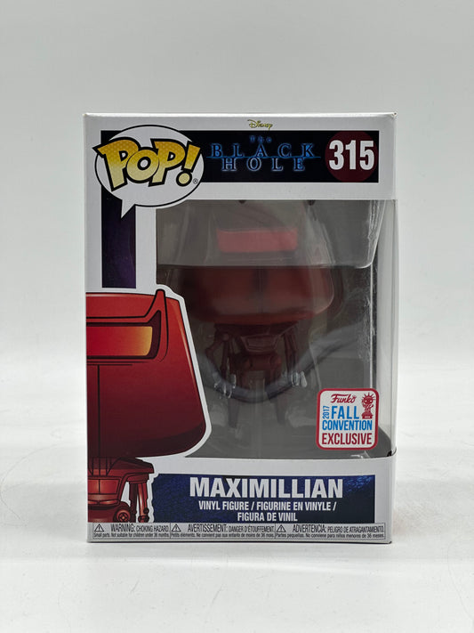 Pop! Disney The Black Hole 315 Maximillian 2017 Fall Convention Exclusive