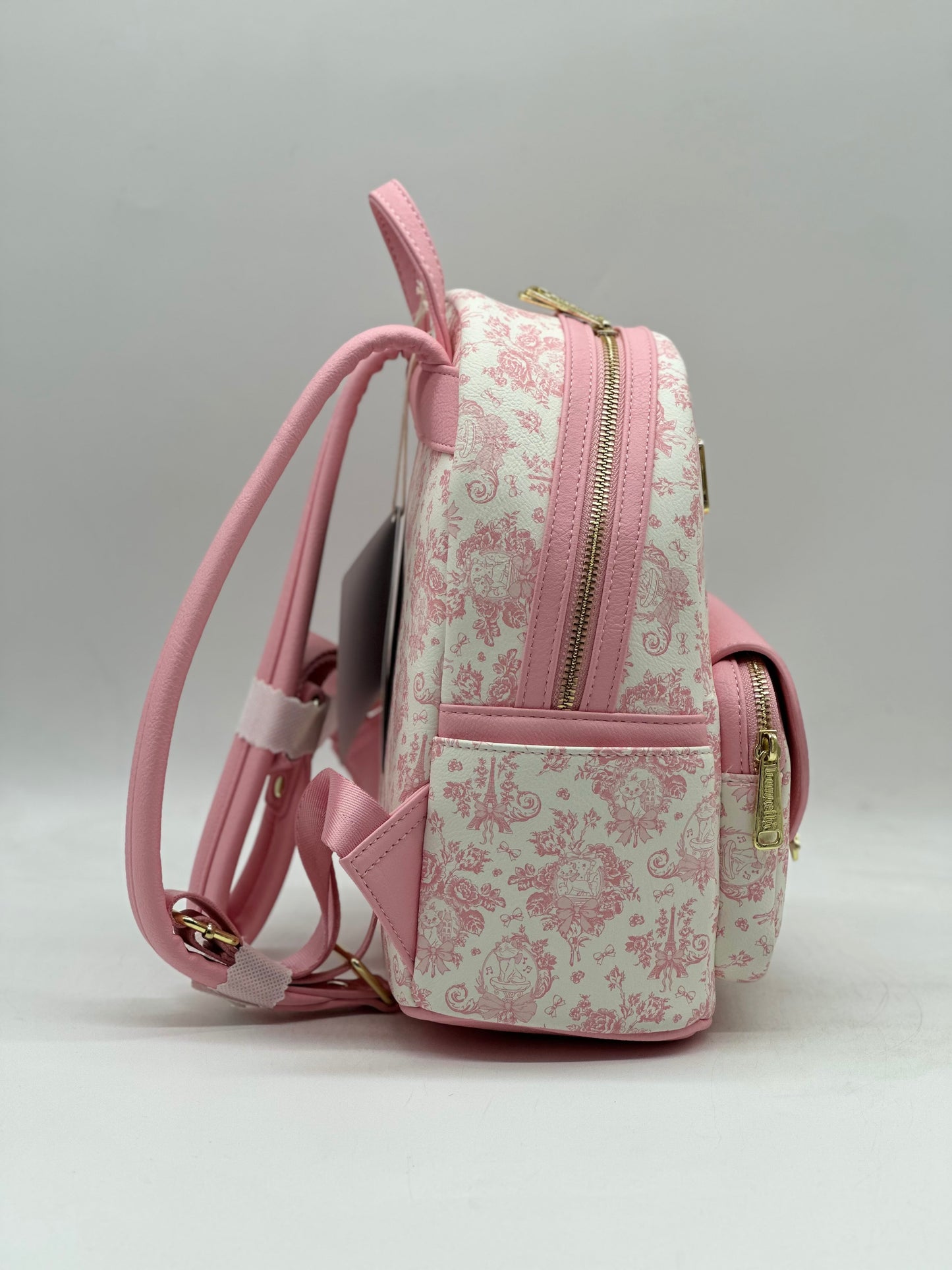 Disney The Aristocats Marie Toile Print Mini Backpack