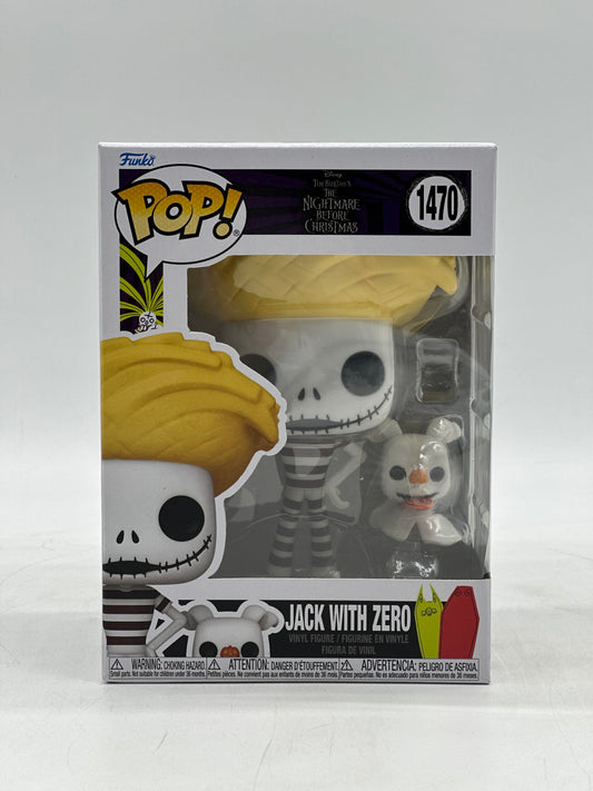 Pop! Disney The Nightmare Before Christmas 1470 Jack Skellington With Zero