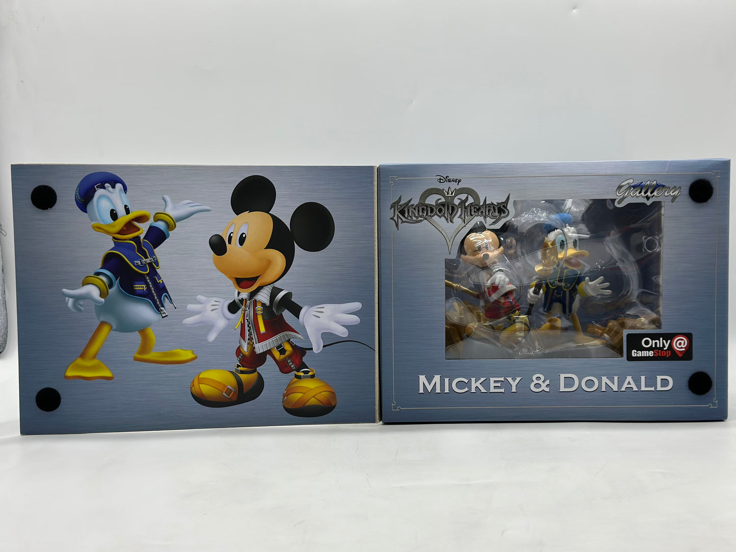 Disney Kingdom Hearts Mickey Mouse & Donald PVC Diorama Only GameStop