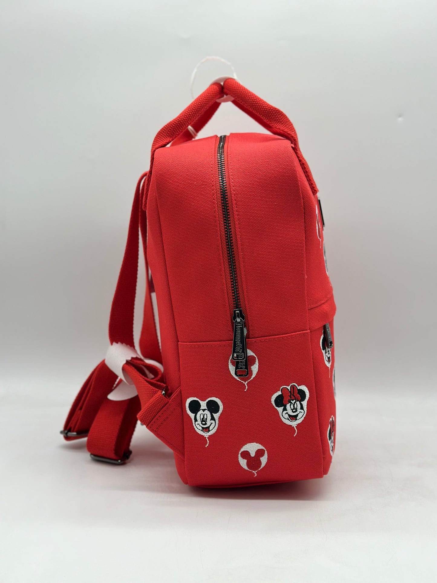 Disney Parks Mickey & Minnie Mouse Canvas Backpack