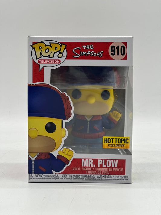 Pop! Television The Simpsons 910 Mr. Plow HotTopic Exclusive