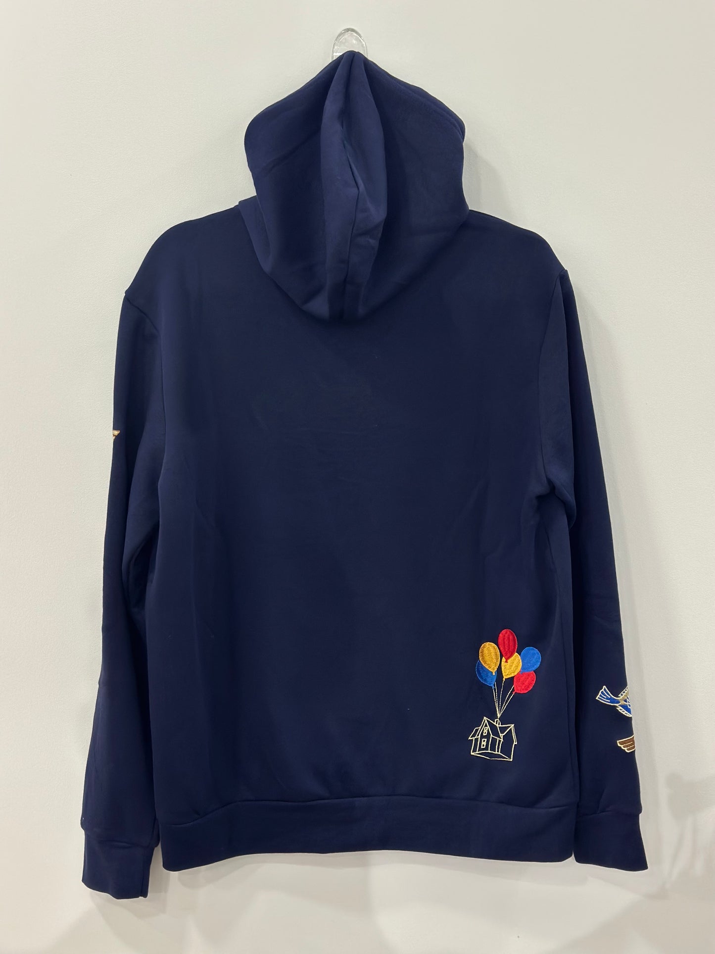 Disney Pixar Logo Icons Embroidered Hoodie Small