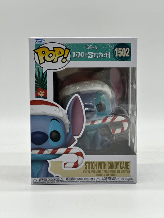 Pop! Disney Lilo & Stitch 1502 Stitch With Candy Cane