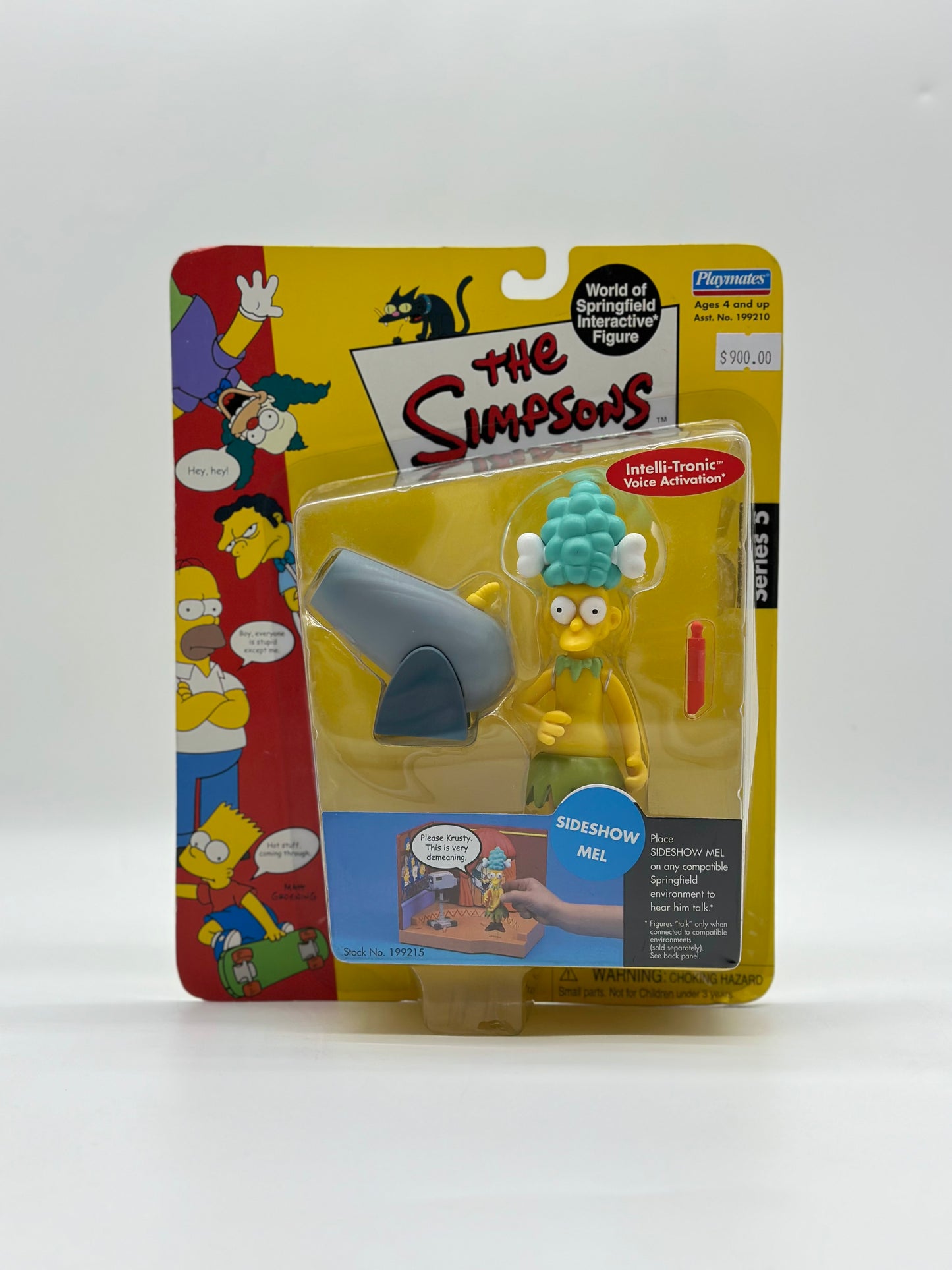 The Simpsons World Of Springfield Interactive Figure Sideshow Mel