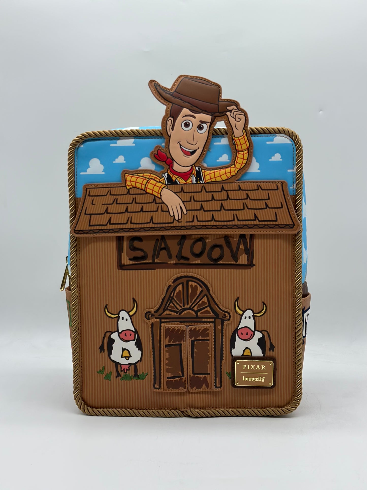 Disney Pixar Toy Story 30TH Anniversary Woody Salon Mini Backpack