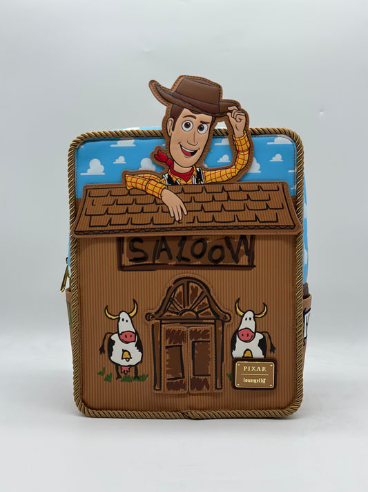 Disney Pixar Toy Story 30TH Anniversary Woody Salon Mini Backpack