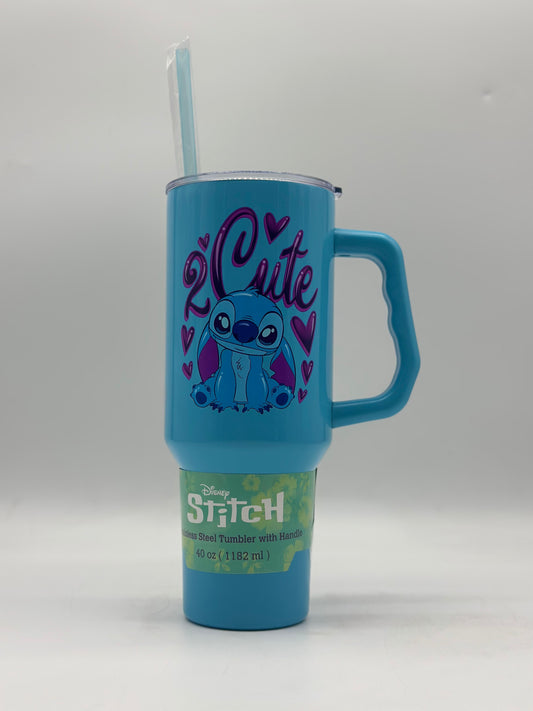 Disney Stitch Stainless Steel Tumbler With Handle