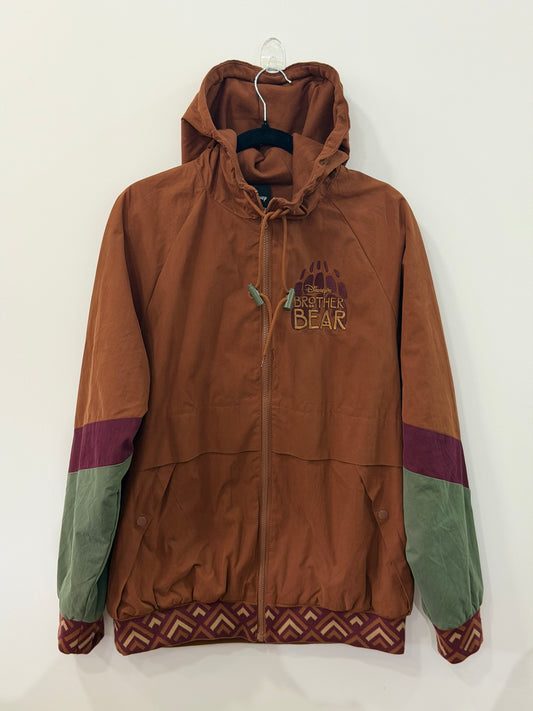 Disney Brother Bear Koda & Kenai Color Block Windbreaker Medium