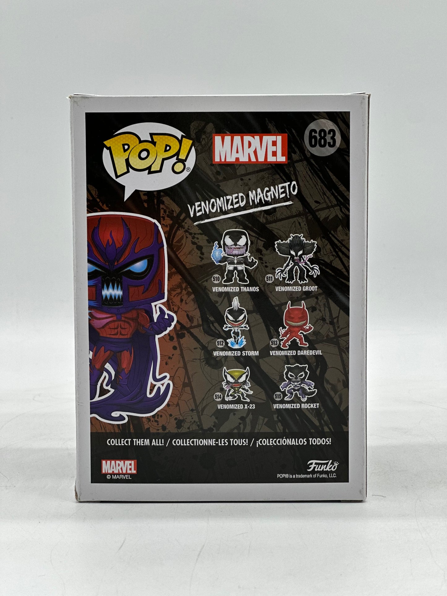 Pop! Marvel Venom 683 Venomized Magneto 2020 Fall Convention Limited Edition Exclusive