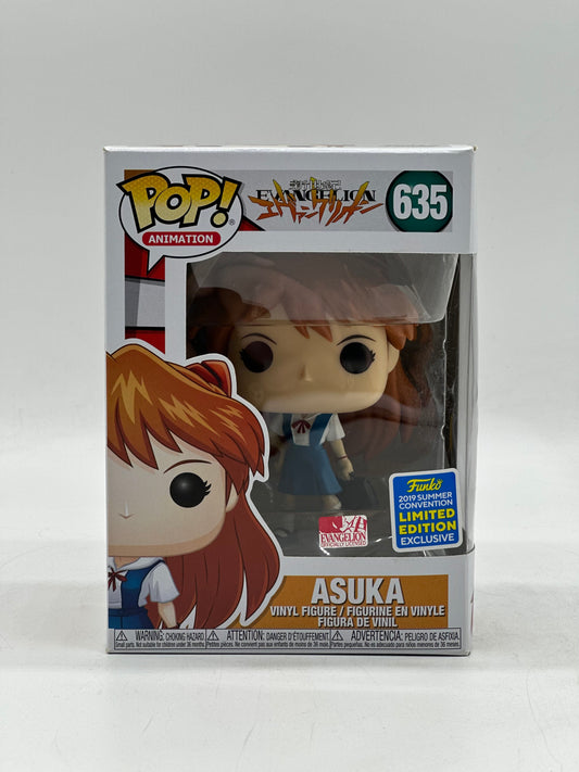 Pop! Animation Evangelion 635 Asuka 2019 Summer Convention Limited Edition Exclusive