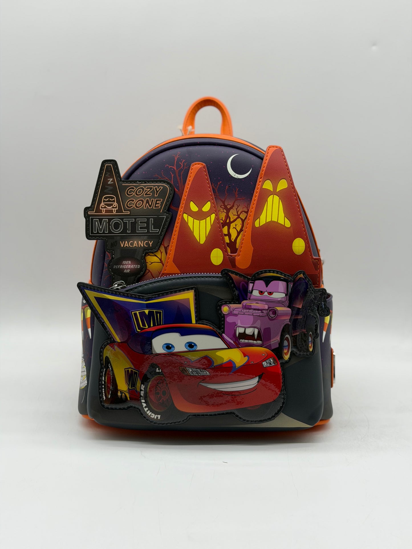 Disney Pixar Cars Halloween Costumes Glows In The Dark Backpack