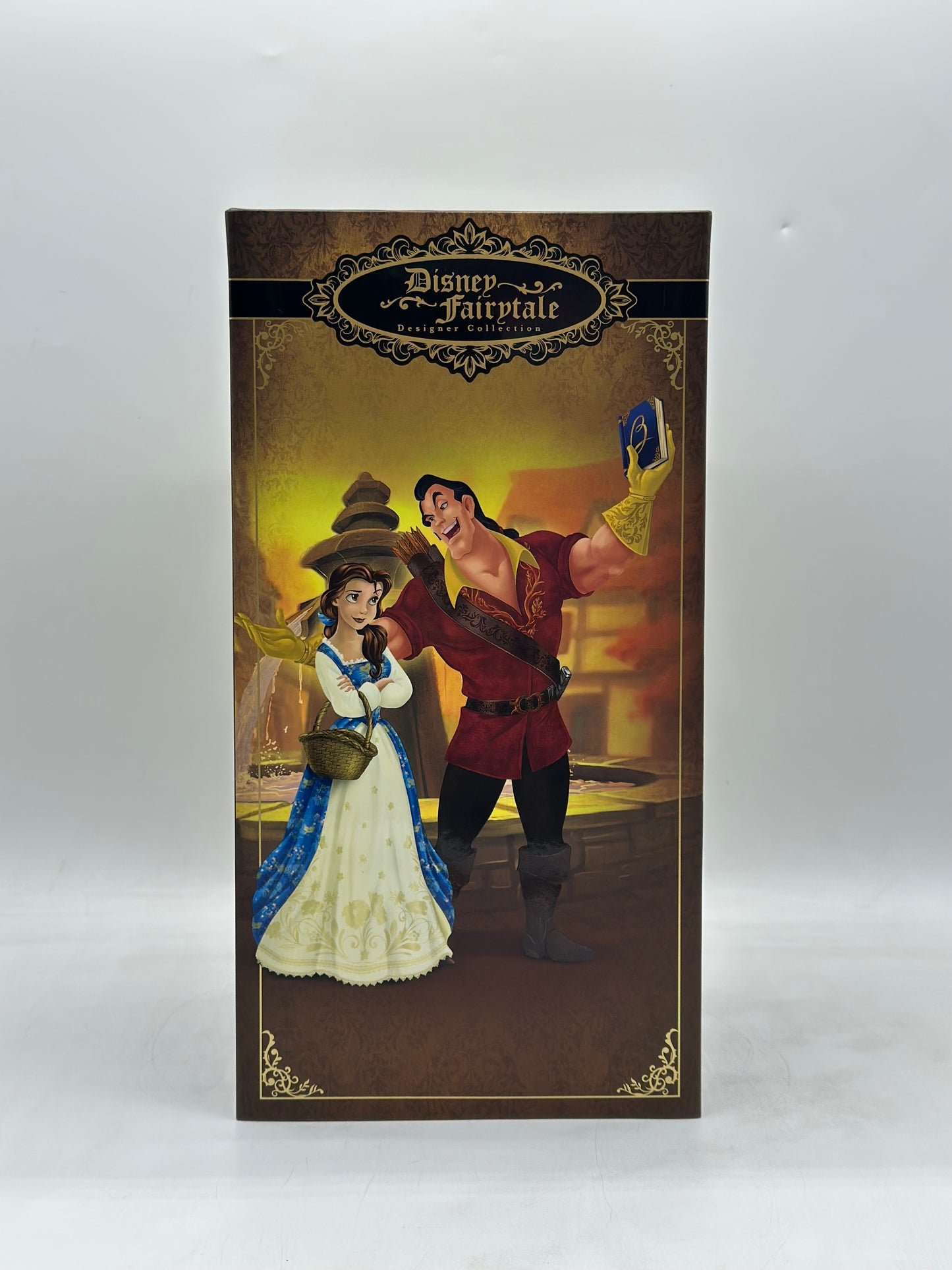 Disney Fairytale Designer Collection Belle And Gaston Limited Edition Doll Set