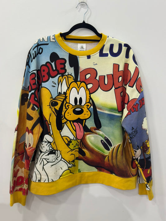 Disney Parks 95th Anniversary Comic Pullover Large