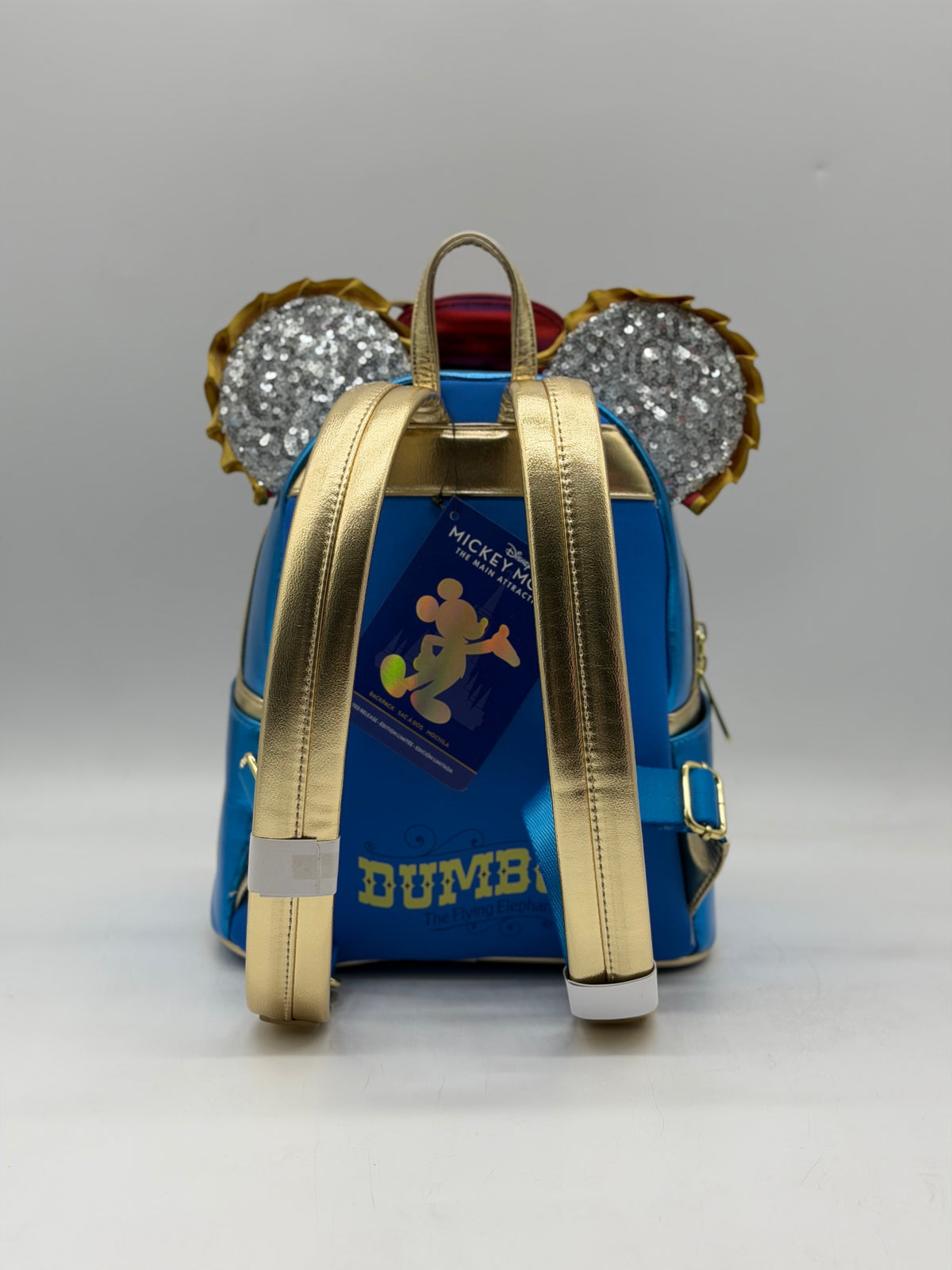 Disney Parks Mickey Mouse The Main Attraction Dumbo Flying Elephant Mini Backpack