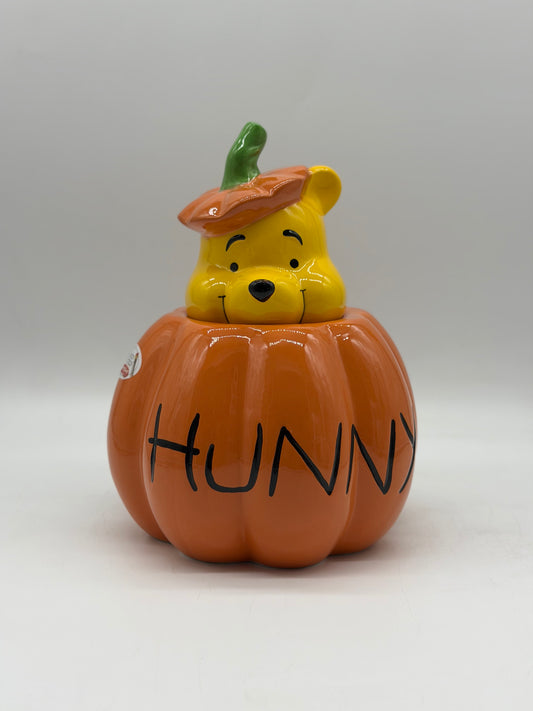 Disney Winnie The Pooh Figural Pumpkin Cookie Jar