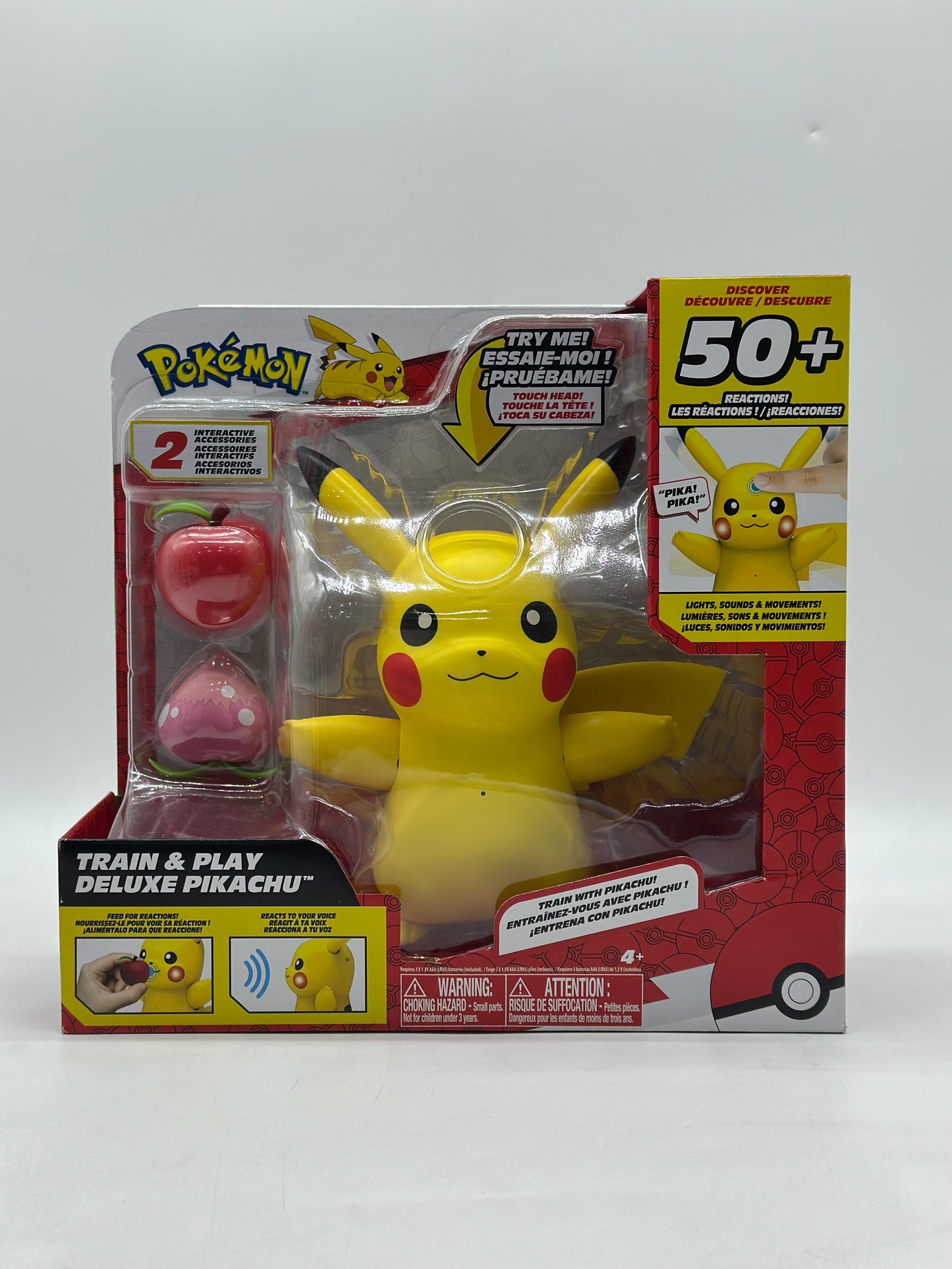Pokemon Train & Play Deluxe Pikachu