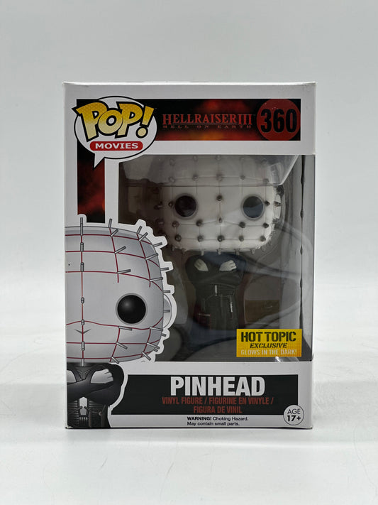 Pop! Movies Hellraiser III Hell On Earth 360 Pinhead Glows In The Dark HotTopic Exclusive