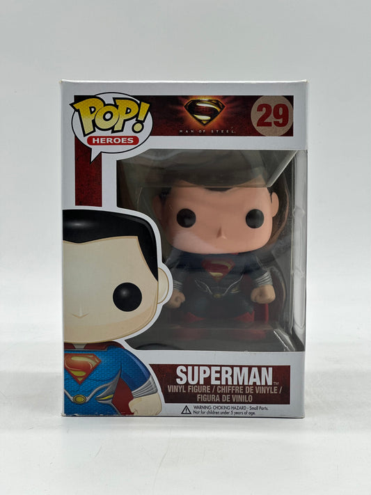Pop! Heroes Superman Man Of Steel 29 Superman