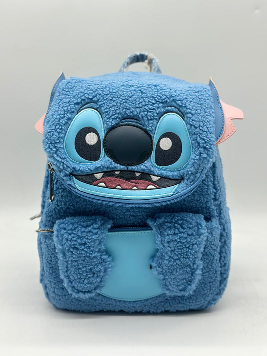 Disney Lilo & Stitch Fluffy Stitch Mini Figural Mini Backpack
